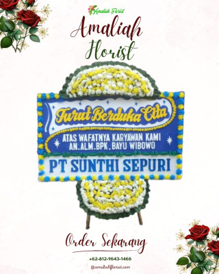 Papan Bunga Duka di Cigendel