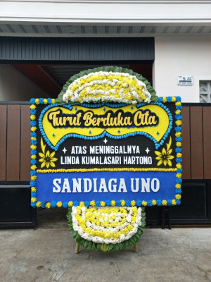 Papan Bunga Duka di Cigendel