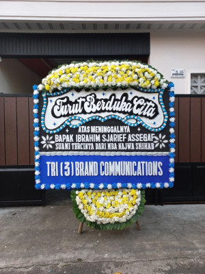 Papan Bunga Duka di Cigendel